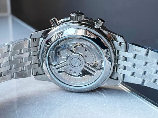 BLS Factory 1:1 Breitling Navitimer 01 Best Edition SS Salmon Dial A7750 - Image 11