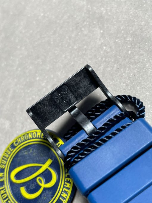 OGF Factory 1:1 Breitling Endurance pro 44mm Black dial Blue Rubber Strap quartz movement - Image 12