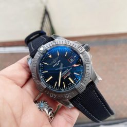 GF Factory 1:1 Breitling AVENGER BLACKBIRD 44MM DLC BEST EDITION TITANIUM CASE BLACK DIAL A2824 V4