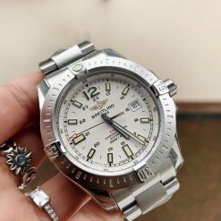 GF Factory 1:1 Breitling Colt Automatic 44mm SS Best Edition White Textured Dial A2824