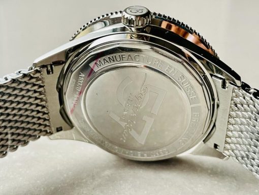 GF Factory 1:1 Breitling SuperOcean Heritage 57 SS/Black Ceramic Bezel Black Dial Colors Markers A2824 - Image 12