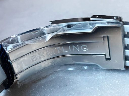 BLS Factory 1:1 Breitling Navitimer 01 Best Edition SS Salmon Dial A7750 - Image 14