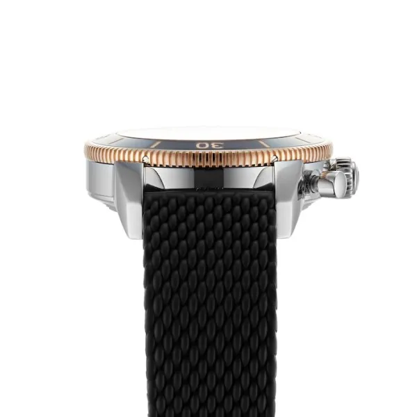 Breitling Superocean Heritage Men Automatic Black Rubber Watch U13313121B1S1 - Image 3